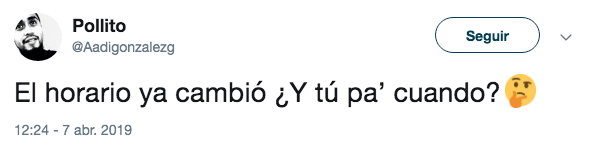 Memes del horario de verano 2019