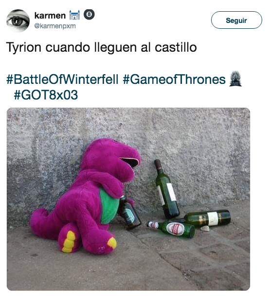 Memes tercer capítulo t8 game of thrones