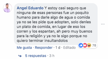 Perro defiende a 'Jesús' en representación del Vía Crucis