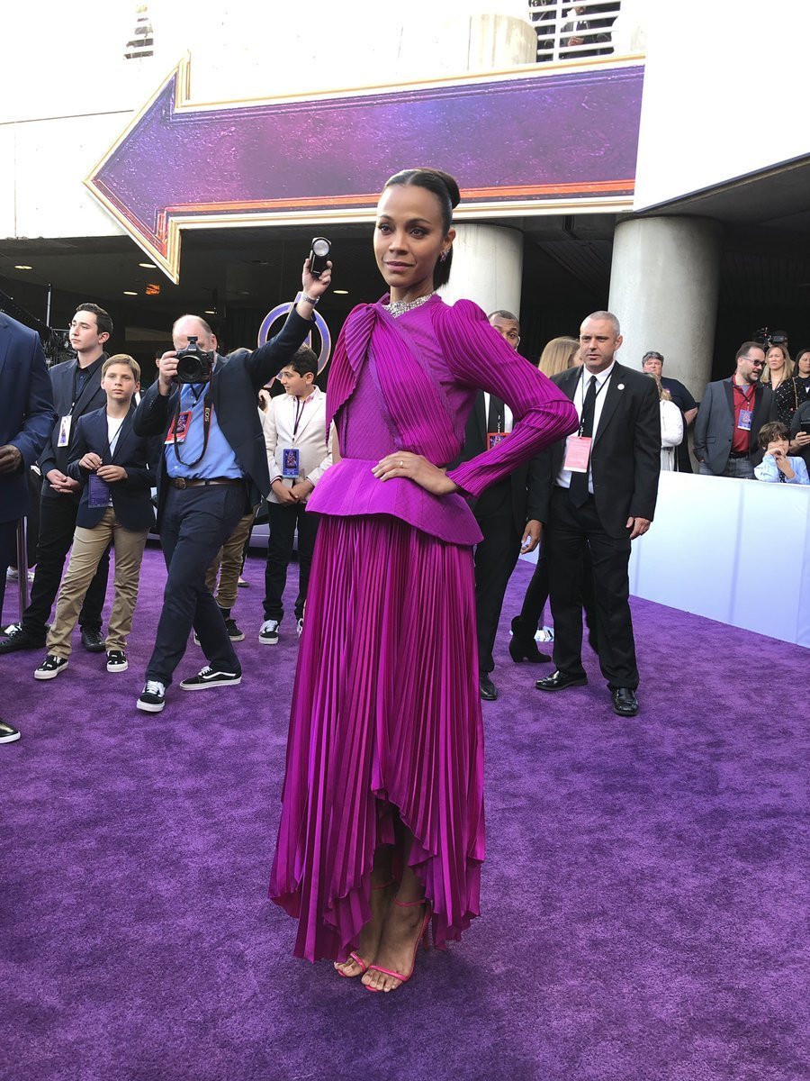AsÃ­ fue alfrombra roja de la premiere de Avengers: Endgame