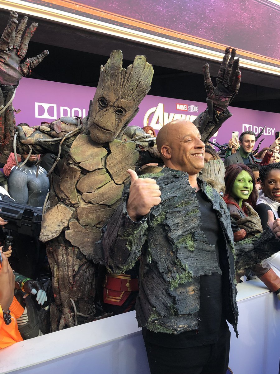 AsÃ­ fue alfrombra roja de la premiere de Avengers: Endgame