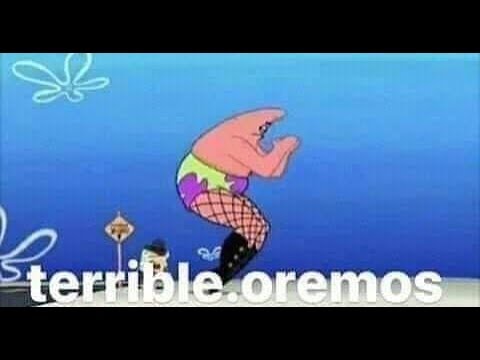 meme terrible oremos