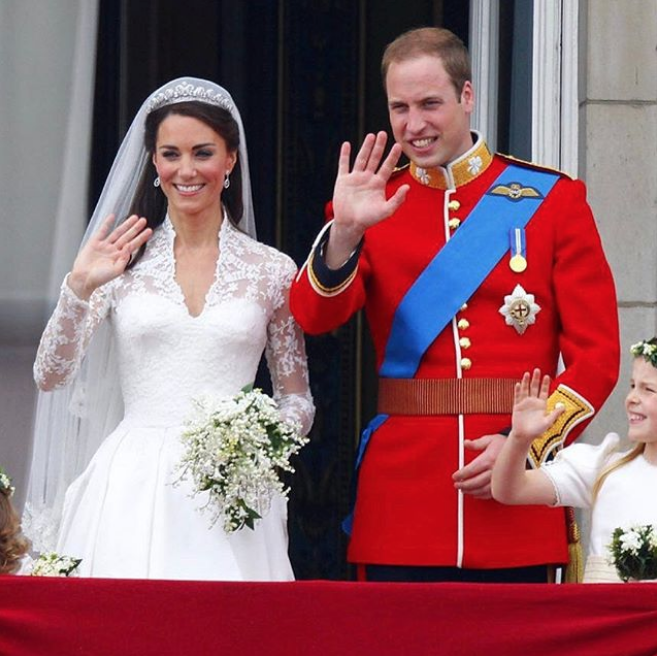 La frÃ­a felicitaciÃ³n de William y Kate en el aniversario de su boda
