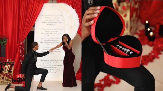 Le compró 6 anillos de compromiso a su novia