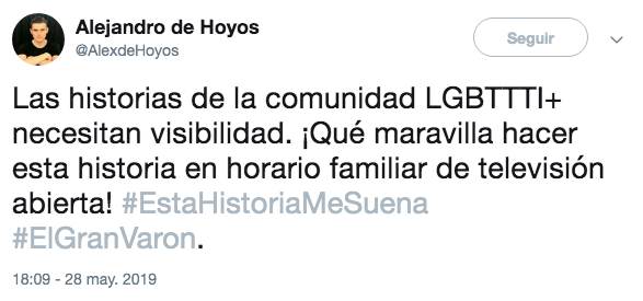 Episodio de Esta historia me suena hace historia por visibilidad trans