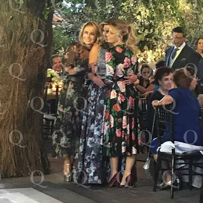 Angélica Rivera reaparece en boda tras divorciarse de Peña Nieto