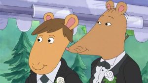 Boda gay aparece en el programa infantil Arthur