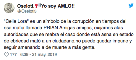 Celia Lora pide que maten a AMLO con Adela Micha