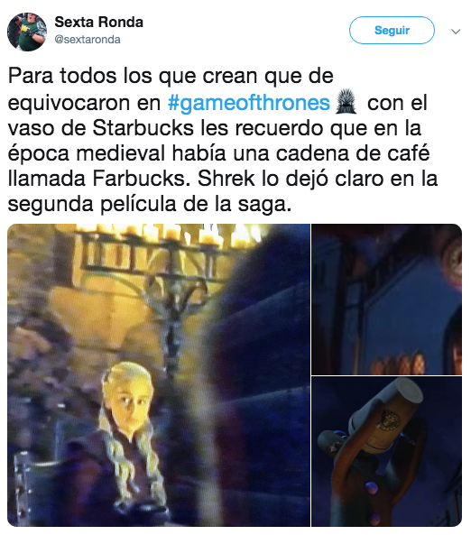 Encuentran vaso de café en el nuevo episodio de Game of Thrones