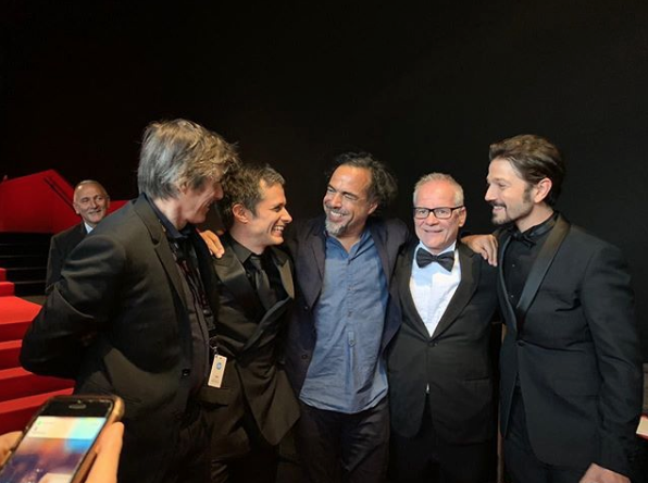 Gael García presenta su película en Cannes