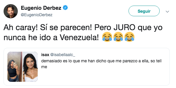 ¿Eugenio Derbez tiene una hija no reconocida en Venezuela?