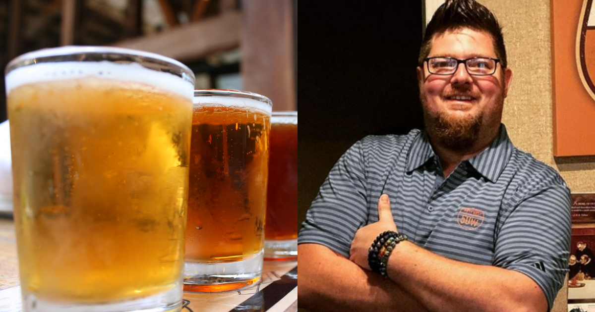 Hombre Sobrevivirá Con Cerveza Durante La Cuaresma, Cuaresma, Cerveza, Hombre Beberá Cerveza, Cuaresma, Del Hall