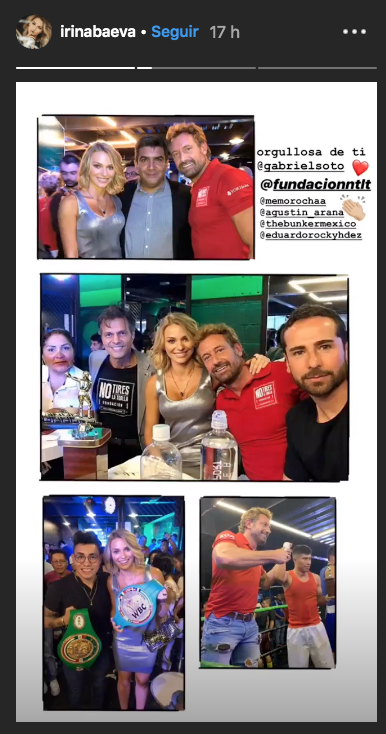 Irina Baeva manda indirectas a Geraldine bazán