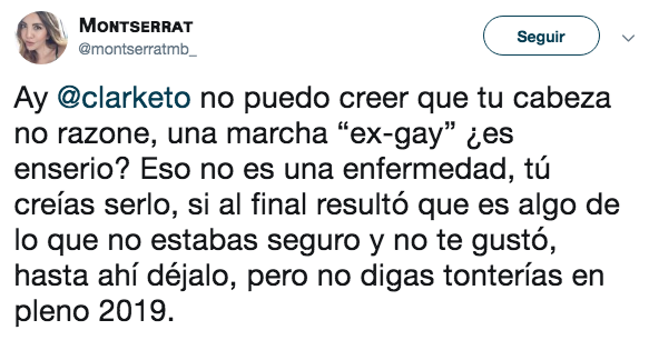 Mauricio Clark invita a marcha ex gay