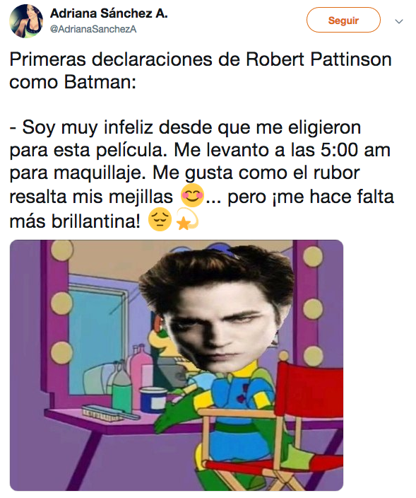 Memes de Robert Pattinson como el nuevo Batman