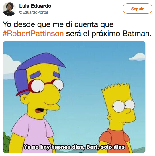 Memes de Robert Pattinson como el nuevo Batman