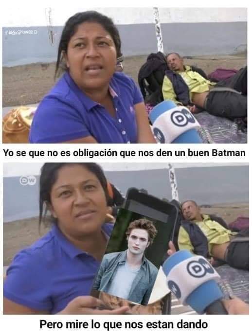 Memes de Robert Pattinson como el nuevo Batman