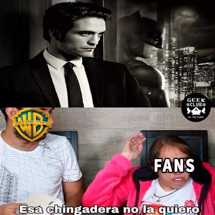 Memes de Robert Pattinson como el nuevo Batman
