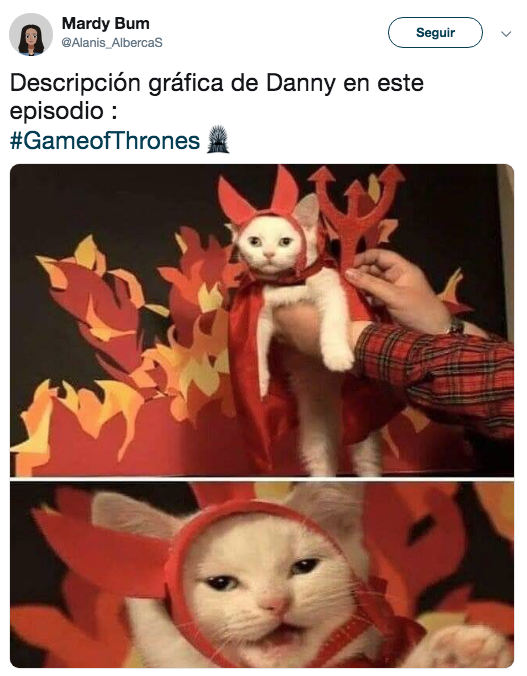 Memes del episodio 5 de la Ãºltima temporada de Game of Thrones
