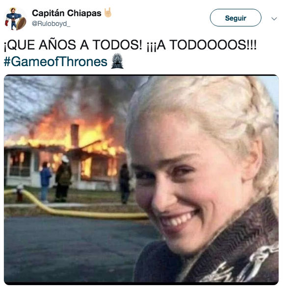 Memes del episodio 5 de la Ãºltima temporada de Game of Thrones
