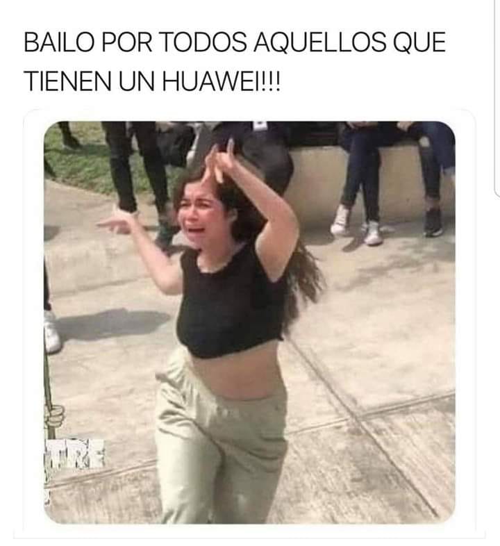 Memes de Huawei y Google