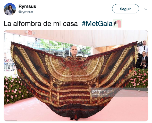 Memes del Met Gala 2019