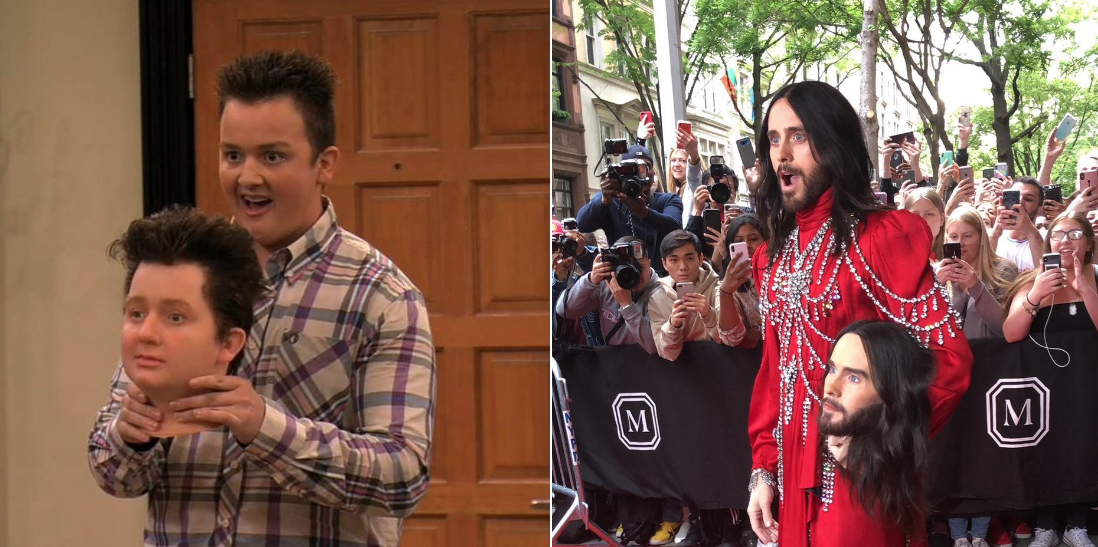 Por qué Jared Leto utilizó una replica de su cabeza en el Met Gala 2019 