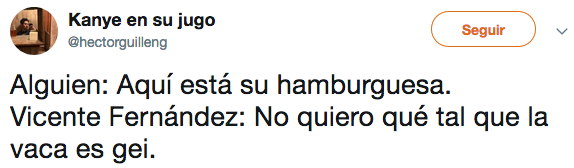 Memes de Vicente Fernández rechazando el hígado gay