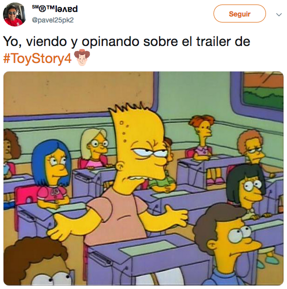 Memes del trailer final de Toy Story 4