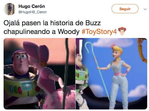 Memes del trailer final de Toy Story 4