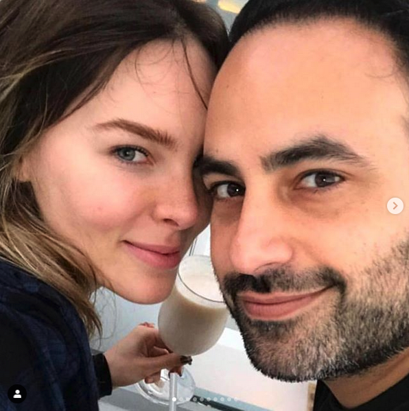 Belinda presenta su novio, Ben Talei, cirujano plástico