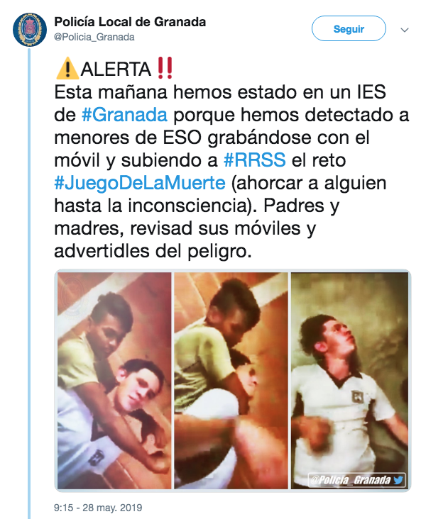 Alertan reto viral juego de la muerte