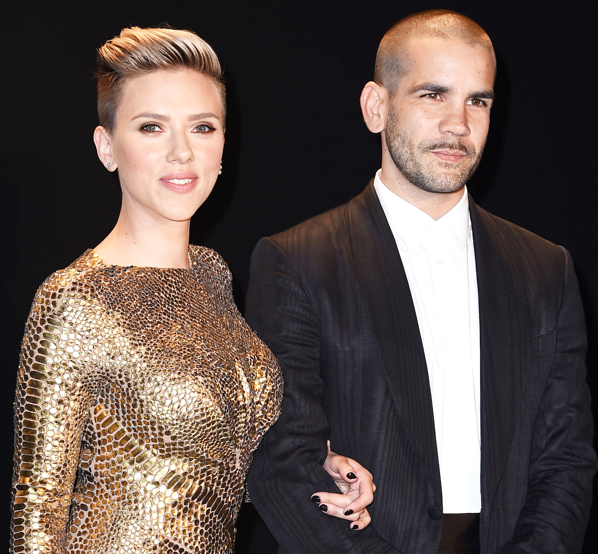 Scarlett Johansson y Romain Dauriac