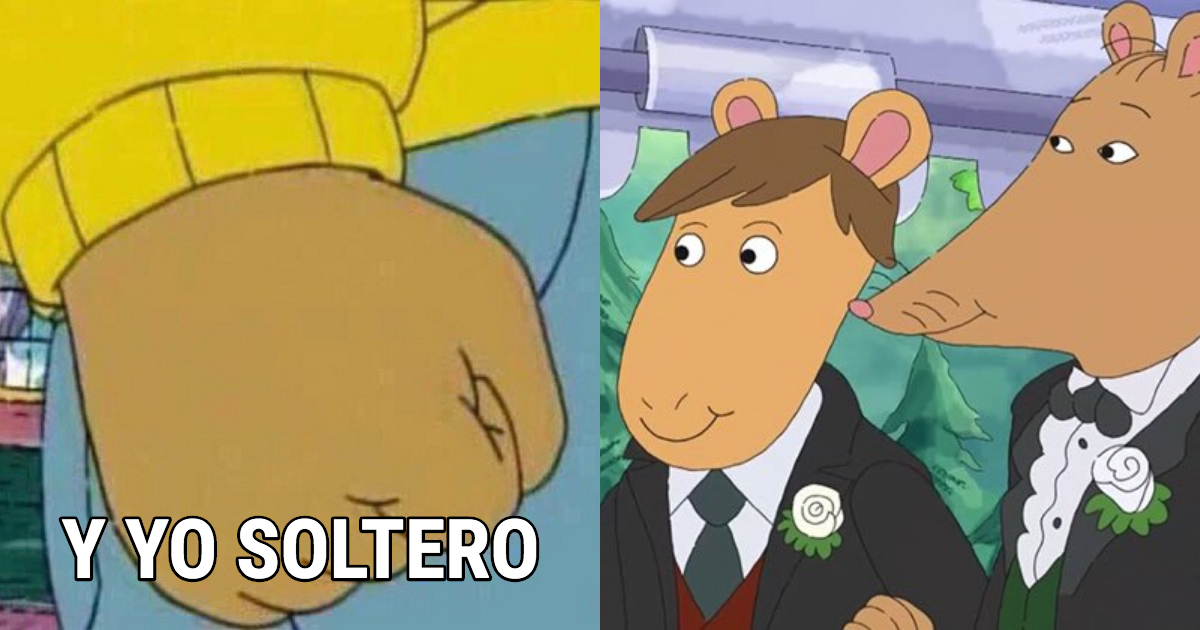Boda Gay En Arthur, Arthur, Boda Gay, Mr. Ratburn, Arthur Meme, Memes Arthur Puño