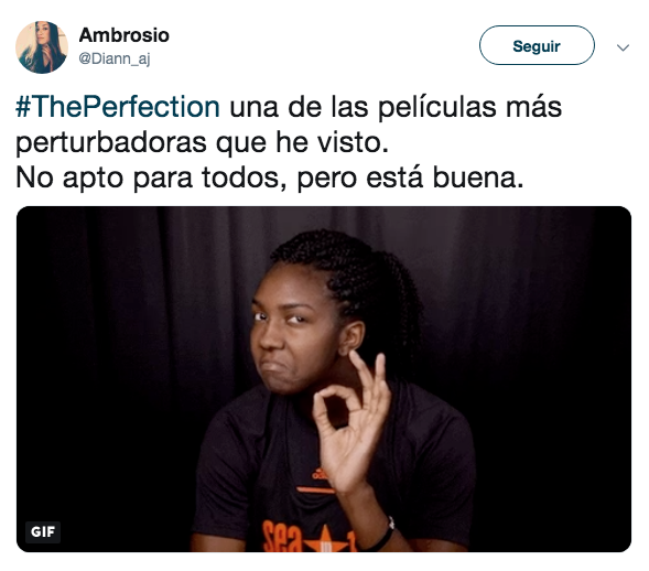 The Perfection, la película que enferma a la gente