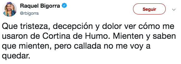 raquel bigorra traicion daniel bisogno exclusiva