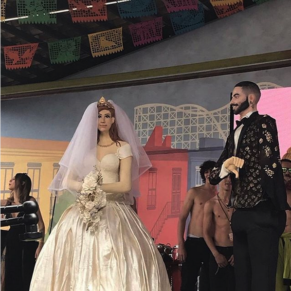 Maluma tuvo boda en Chapultepec, México, con Maire Wink