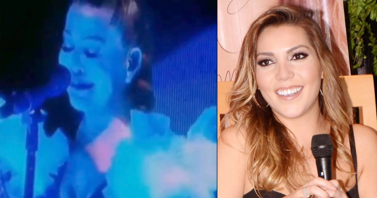 Alejandra Guzmán Llora En Concierto, Alejandra Guzmán Llama Por Favor Frida Sofía, Alejandra Guzmán Y Frida Sofía, Alejandra Guzmán, Frida Sofía, Llora, Concierto