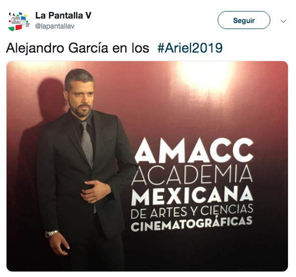 Alfombra roja premios Ariel 2019