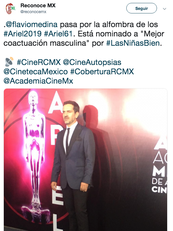 Alfombra Roja premios Ariel 2019