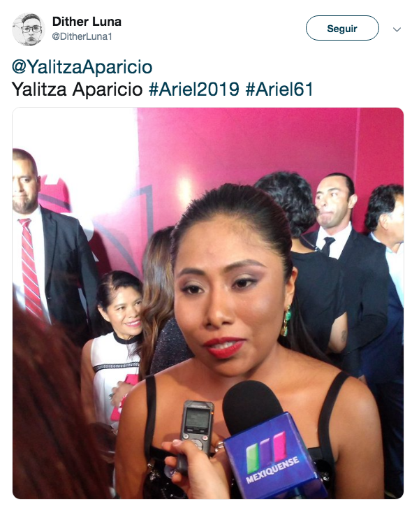 Alfombra Roja premio Ariel 2019