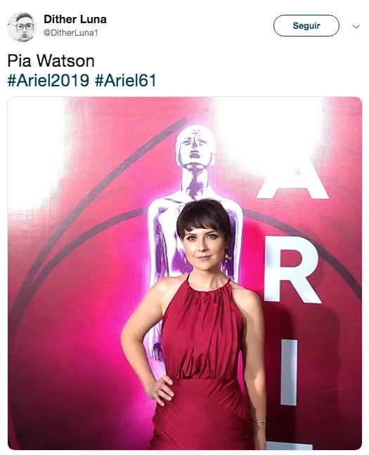 Alfombra roja premios Ariel 2019