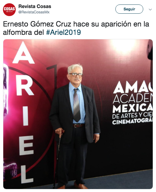 Alfombra roja premios Ariel 2019