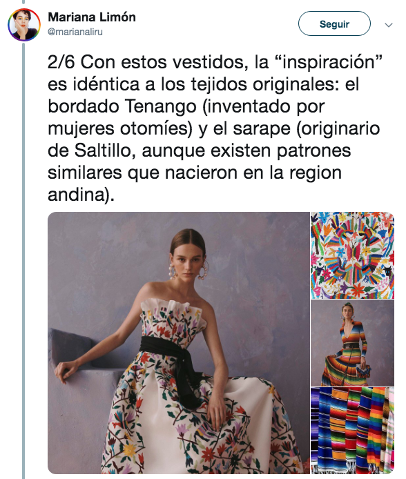 Carolina Herrera presenta colección con motivos inspirados en México