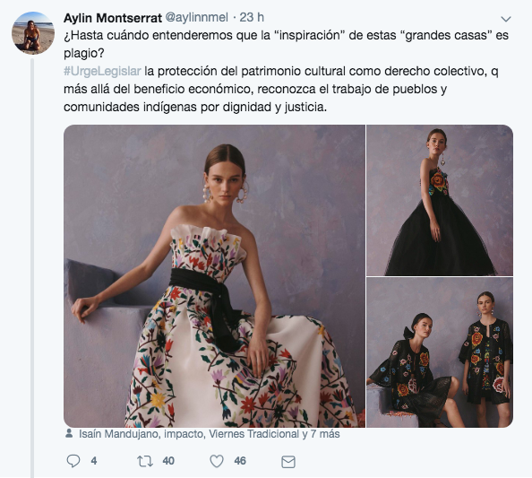 Carolina Herrera presenta colección con motivos inspirados en México