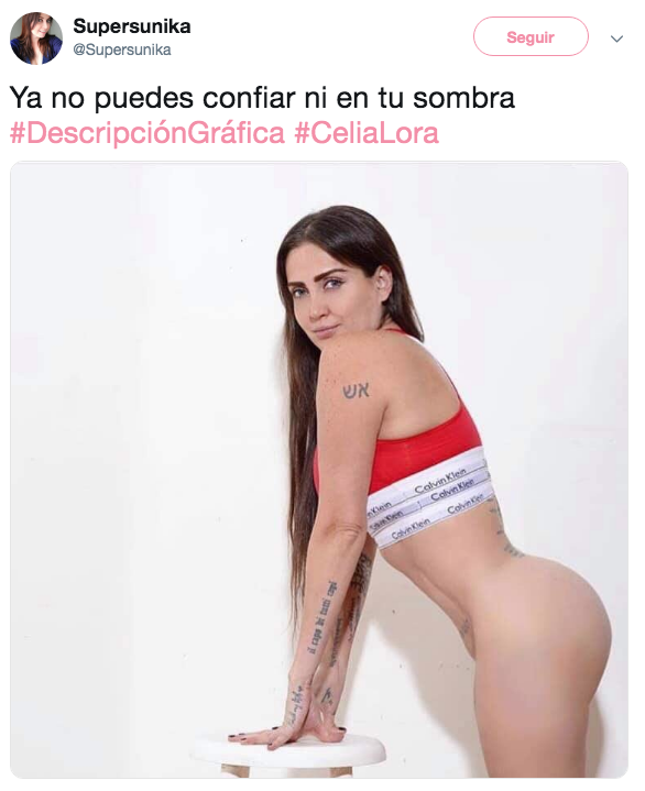Destrozan a Celia Lora por usar photoshop