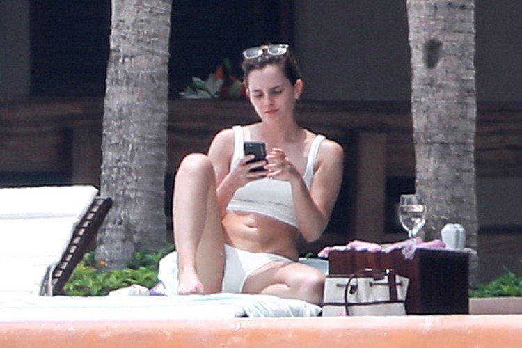 Emma Watson estuvo de vacaciones en México