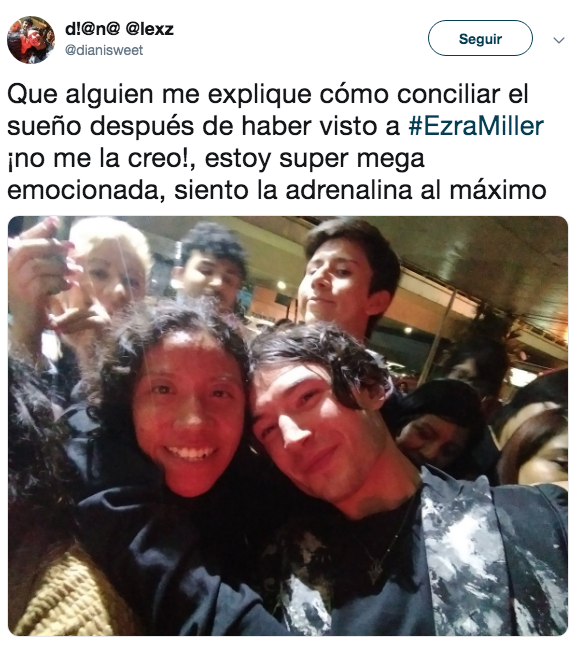 Ezra Miller está en México