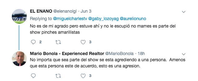 Gloria Trevi le escupe a Aurelio Nuño en concierto