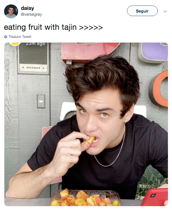 Gringos descubren el chile Tajín